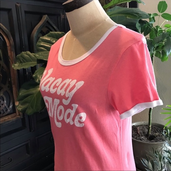 Anthropologie Sundry vaca mode ringed t-shirt - Picture 5 of 9